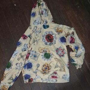 Supreme Jewels Colorful Gemstone Pattern Hoodie